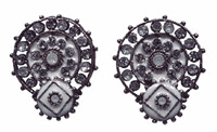 Evita Peroni - Molly Earrings - White